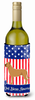American Flag and Dog Wine Bottle Hugger - BB8425LITERK