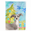 Christmas Dog Breed Themed Flag Canvas - BB9422CHF