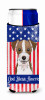 American Flag and Dog Ultra Hugger for slim cans - BB2132MUK