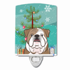 Christmas Tree and Dog Ceramic Night Light - S000213B001695P099046V000