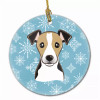 Snowflake Dog on Ceramic Ornament - S000213B001695P056303V029