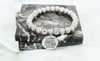 Iced Out Hearts Inspirational Stretch Bracelet - RTOYOUAREBRAVERSLVLG
