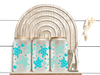 Sea Turtles|Frosted Libby Glass Sea Turtles|Frosted Libby Glass