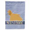 Welcome/Dog Breed Flag Canvas - BB5490CHF