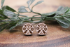Tribal Arrows || 12mm Stud Earrings