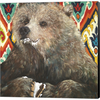 Bear Wants Smore by Kamdon Kreations, Canvas Art