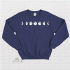 Moon Phase Crewneck Sweatshirt - 1898-18981160