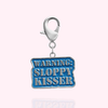 "Warning: Sloppy Kisser" Dog Collar Charm - S002570B002764P000028V002