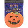 Happy Halloween Jackolantern Flag Poly