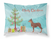 Merry Christmas Tree With Dog Fabric Standard Pillowcase - S000213B001695P072045V000