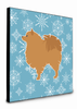 Winter Snowflake Dog Artwork Wall Panel - S000213B001695P014698V030