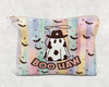 Cowboy Ghost  Printed Canvas Zipper Bag