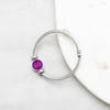 Interchangeable Reverisble Inspirational Bracelets - RND-NEVERSTOP-PRP-SM