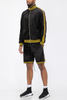 Status Velour Short Set - SET-378-778-BLACKGOLD-L