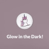 Unicorn Glow in the Dark Pin - 149900596