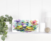 Watercolor Frogs License Plate