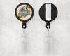 Western mama 1" Retractable Badge Reel