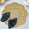 Gold Wooden Trivet Placemats for Dining Table