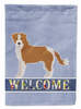 KromfohrlSnder Welcome Flag Garden Size