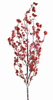 Snowy Berry Branch (Set of 6) 52"H Foam