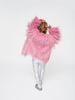 Rosewood Shag Fur Coat - S001831B002253P000465V011