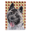 Fall Leaves Dog Flag Garden Size