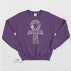 Ankh Illustration Crewneck Sweatshirt - 1898-1898854