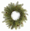 Cypress Wreath with Cone (Set of 2)24"D Plastic/Twig