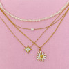 Sweet Daisy Necklace - 54132021EYN0006YLGD Sweet Daisy Necklace - 54132021EYN0006YLGD