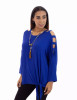 Top With Knot On Side With Strappy Sleeves - S001372B002006P000134V012