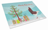 Christmas Animals Glass Cutting Board Large - BB9315LCB