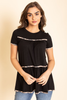 Tiered Leopard Trim Tunic - F3-Eloges-6000