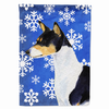 Winter Snowflakes Holiday Dog Flag Garden Size - SS4652GF