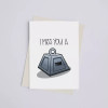 I Miss You a Ton - Greeting Card - 149902223