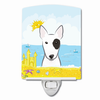 Summer Beach Design with Dog Ceramic Night Light - S000213B001695P099408V000