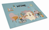 Sweet Home Dog Print Glass Cutting Board Large - CK7985LCB