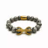 Gold Viking & Grey Stones - 21039839-gold-XS-14-15-2