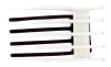 Black & White Combination Salon Hairpin - 1191-06