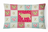 Animal Art Love Fabric Decorative Pillow - CK5407PW1216