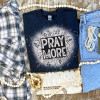 Pray More Shirt Bleached - S001660B002344P000323V004