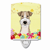 Easter Egg Hunt Design with Dog Ceramic Night Light - S000213B001695P099260V000