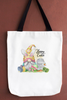Happy Easter Gnome Bunny Treats Tote Bag 15322b
