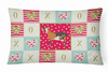 Animal Art Love Fabric Decorative Pillow - CK5310PW1216