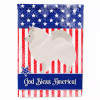 Dog Print American Flag Garden Size - S000213B001695P097118V000