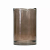 Vase 5"D x 8"H Glass