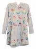 Rainbow Foil Hoodie Dress - S001831B002253P000448V004
