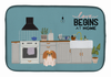 Dog Kitchen Scene Dish Drying Mat - S000213B001695P020172V033