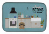 Dog Kitchen Scene Dish Drying Mat - S000213B001695P020172V032