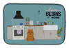 Dog Kitchen Scene Dish Drying Mat - S000213B001695P020172V006