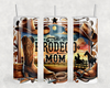 rodeo mom 20 oz Steel Tumbler With Or Without Bluetooth Speaker